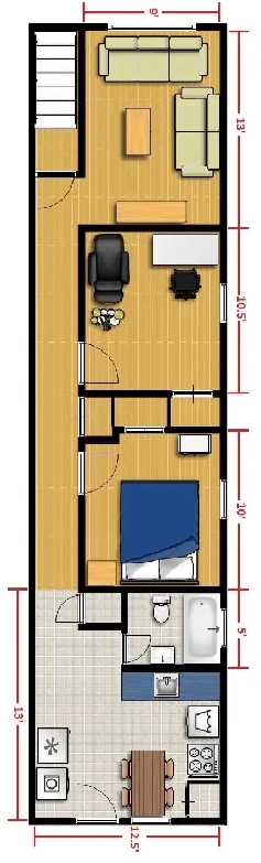 Excellent 4.5 near Metro Jolicoeur Image# 1