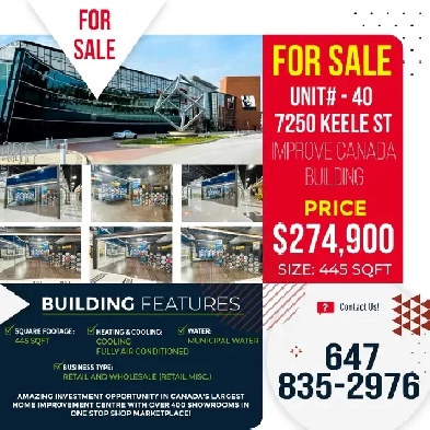 Unit # 40 For Sale In Improve Canada Building . . ! Image# 1