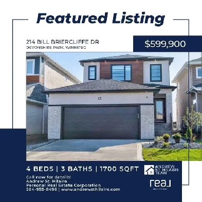 House For Sale (202508772) in Devonshire Park, Winnipeg Image# 1