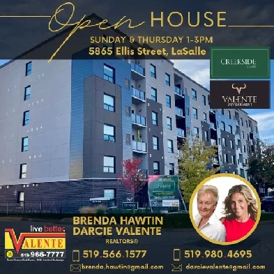 OPEN HOUSE, 5865 Ellis, LaSalle ON, SUN 1-3 Image# 1