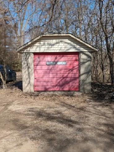 Single Car Garage-  for parking or storage, car, trailer or boat Image# 1