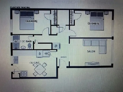 4 1/2 à louer à Montréal Image# 1