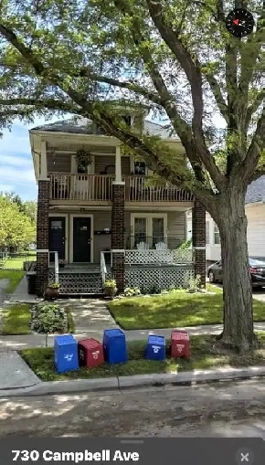 3 Bedrooms House Available for Rent at 730 Campbell Ave, Windsor Image# 1
