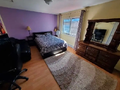 Large bright clean furnished room for June 1st Image# 1