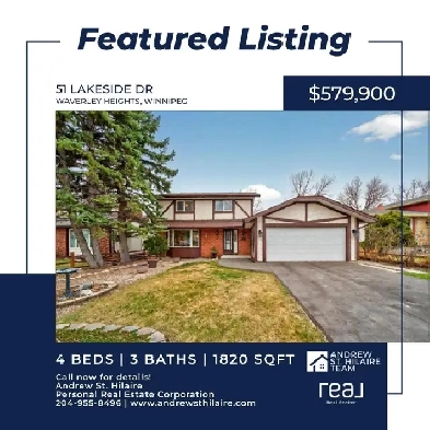 House For Sale (202509103) in Waverley Heights, Winnipeg Image# 1