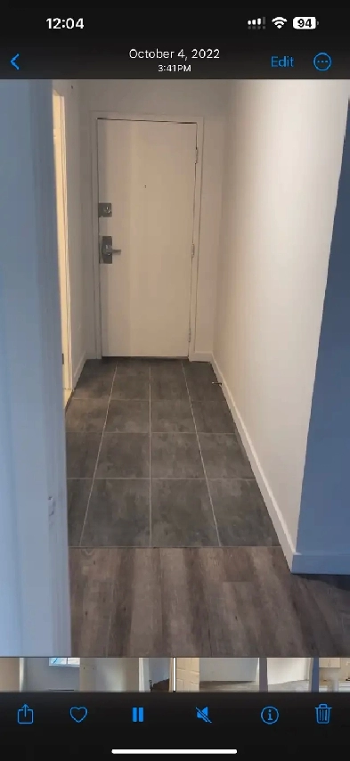This apartment features neutral-toned flooring, a functional kit Image# 1