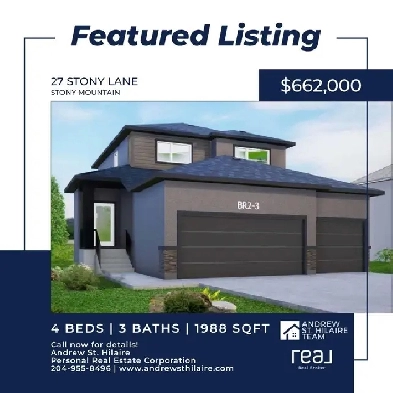 House For Sale (202507068) in Stony Mountain Image# 1