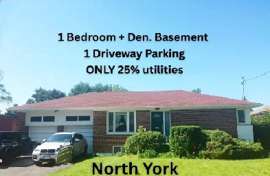 1 Bedrm   Den in Basement, North York (Toronto) Image# 10