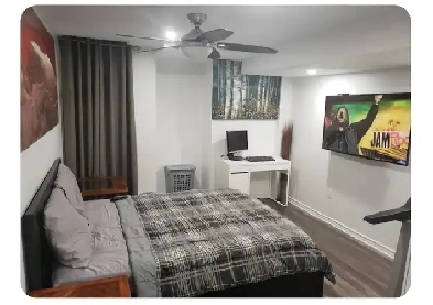Furnished basement for rent Image# 2