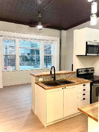 One bedroom plus den main floor apartment. Image# 1