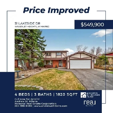 House For Sale (202509103) in Waverley Heights, Winnipeg Image# 1