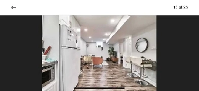 Beautiful spacious 700 sqft one bedroom basement house ajax Image# 1