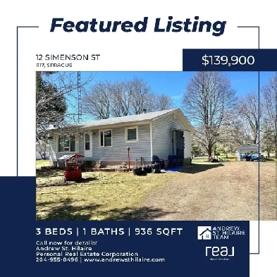 House For Sale (202509333) in R17, Sprague Image# 1