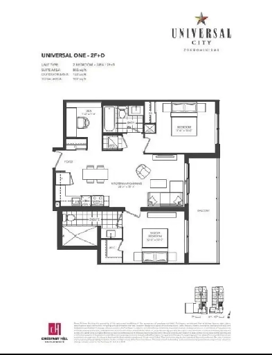Brand New Condo- Rooms or Full Unit for Rent | Internet Included Image# 1