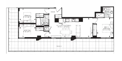 Luxury 3-Bedroom Penthouse at Glencairn TTC - Forest Hill Finest Image# 3