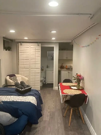 June 1: Basement Bachelor Apartment: Short term Image# 4