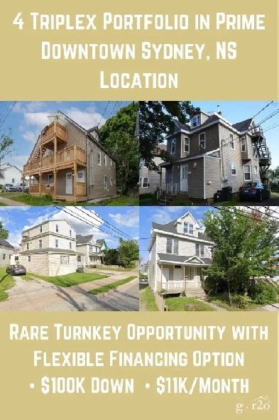 4 Triplex Portfolio in Downtown Sydney - Flexible Finance Option Image# 1