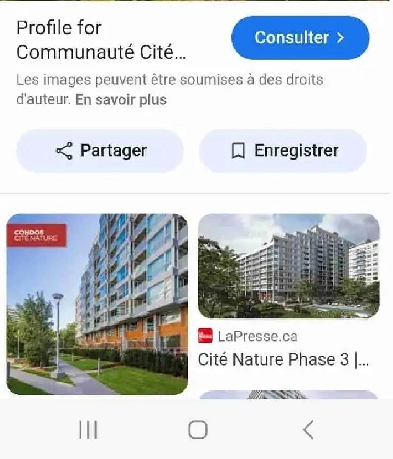 Condo Cité Nature 3 1/2  avec terrasse Image# 1