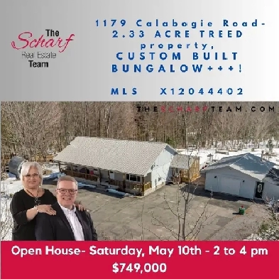 Open House-SATURDAY May 10th - 2 to 4 PM - 1179 Calabogie Road Image# 1