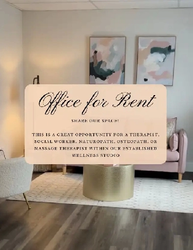 Office for Rent in Wellness Studio Image# 1