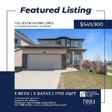 House For Sale (202509728) in Kildonan Meadows, Winnipeg Image# 1