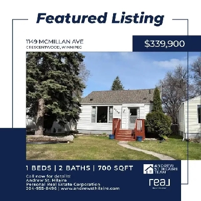 House For Sale (202509555) in Crescentwood, Winnipeg Image# 1