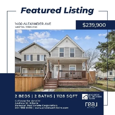 House For Sale (202509218) in Weston, Winnipeg Image# 1