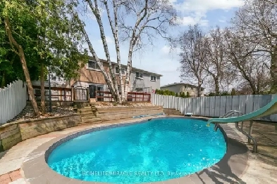 Semi Detached Backsplit w An Inground Swimming Pool Mississauga Image# 1