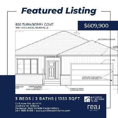 House For Sale (202506032) in The Highlands, Niverville Image# 1