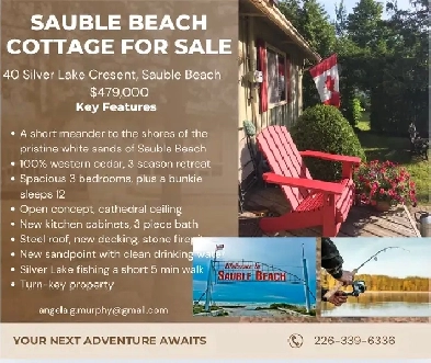 Sauble Beach cottage for sale Image# 2