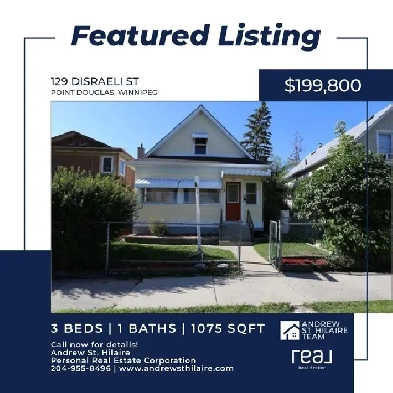 House For Sale (202509932) in Point Douglas, Winnipeg Image# 1