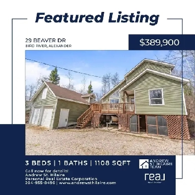 House For Sale (202509564) in Bird River, Alexander Image# 1