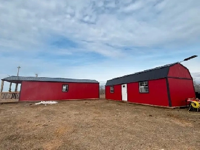 Land, cabin, garage forsale! Fenced for bison Image# 17
