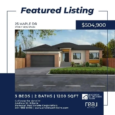 House For Sale (202510189) in Stony Mountain Image# 1
