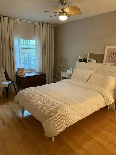GRAND 7 1/2 À LOUER, HOCHELAGA, 3 CHAMBRES, MÉTRO JOLIETTE, PARC Image# 1