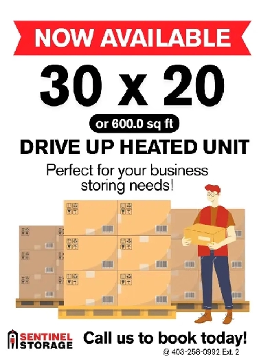 Sentinel Storage - Chaparral - 30x20 Drive Up Units Image# 5