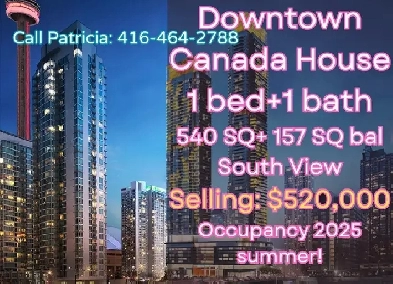 Canadahouse 697sqft ONLY$520,000! 1 bed 1 bath Image# 1