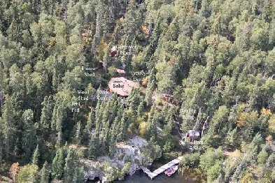 Nemeiben Lake Island Cabin Northern SK Image# 1
