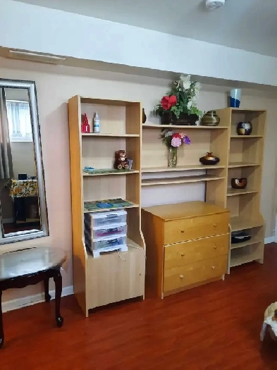 Furnished bachelor basem apartm/private entrance and bathroom Image# 1