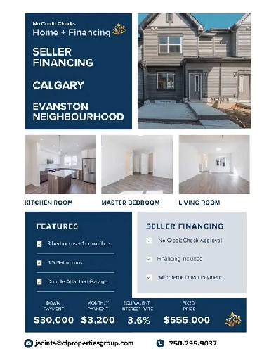 Townhouse Available with Seller Financing in Calgary! Image# 7