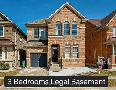 Stunning 4 3 Bedroom Detached With Legal Bsmt Aptm In Brampton Image# 1