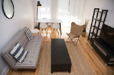 3 1/2 furnished & spacious apartment (1min from metro station) Image# 1