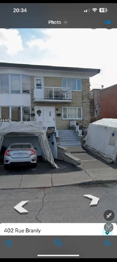 3 1/2 à louer a Laval des rapides. Image# 1