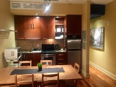 MAGNIFIQUE STUDIO TOUT MEUBLÉ- 1 ER MAI$1,395 Image# 1