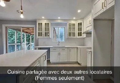 SOUS-SOL À LOUER POUR FEMMES SEULEMENT 975$ POUR 1er JUIN Image# 1