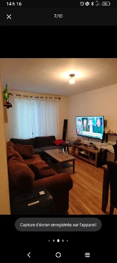 chambre meublée 650$ juin Image# 1