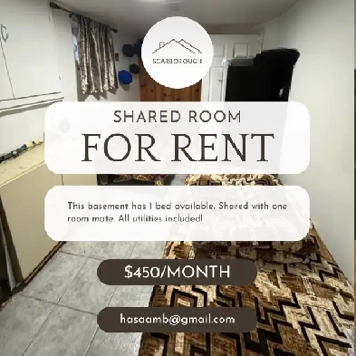 Shared Room Brimley/Eglinton | Furnished | Util Incl | Laundry Image# 1