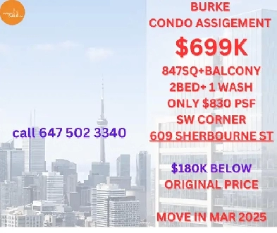 Burke Condo assignment $180K Loss|楼花转让 Image# 1