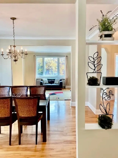 Outremont Adj - grand 6 1/2 haut 2plex lumineux aire ouverte Image# 1