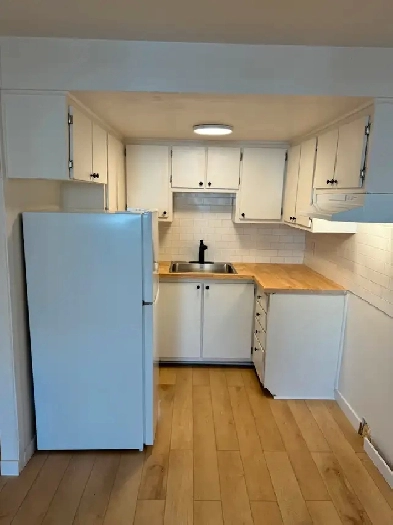 3 1/2 rénové récemment - inclu cuisinière réfrigérateur Image# 1